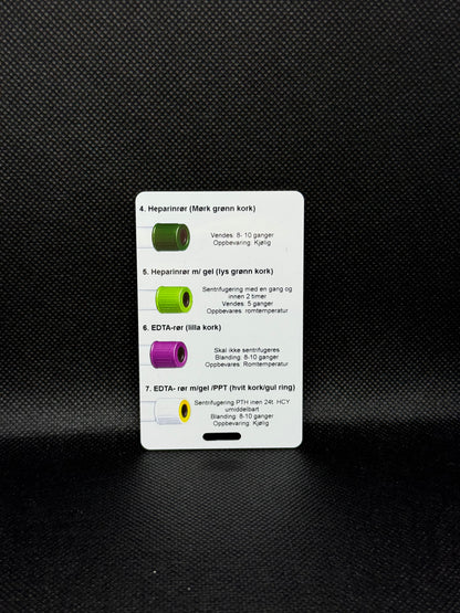 Blodprøveglass